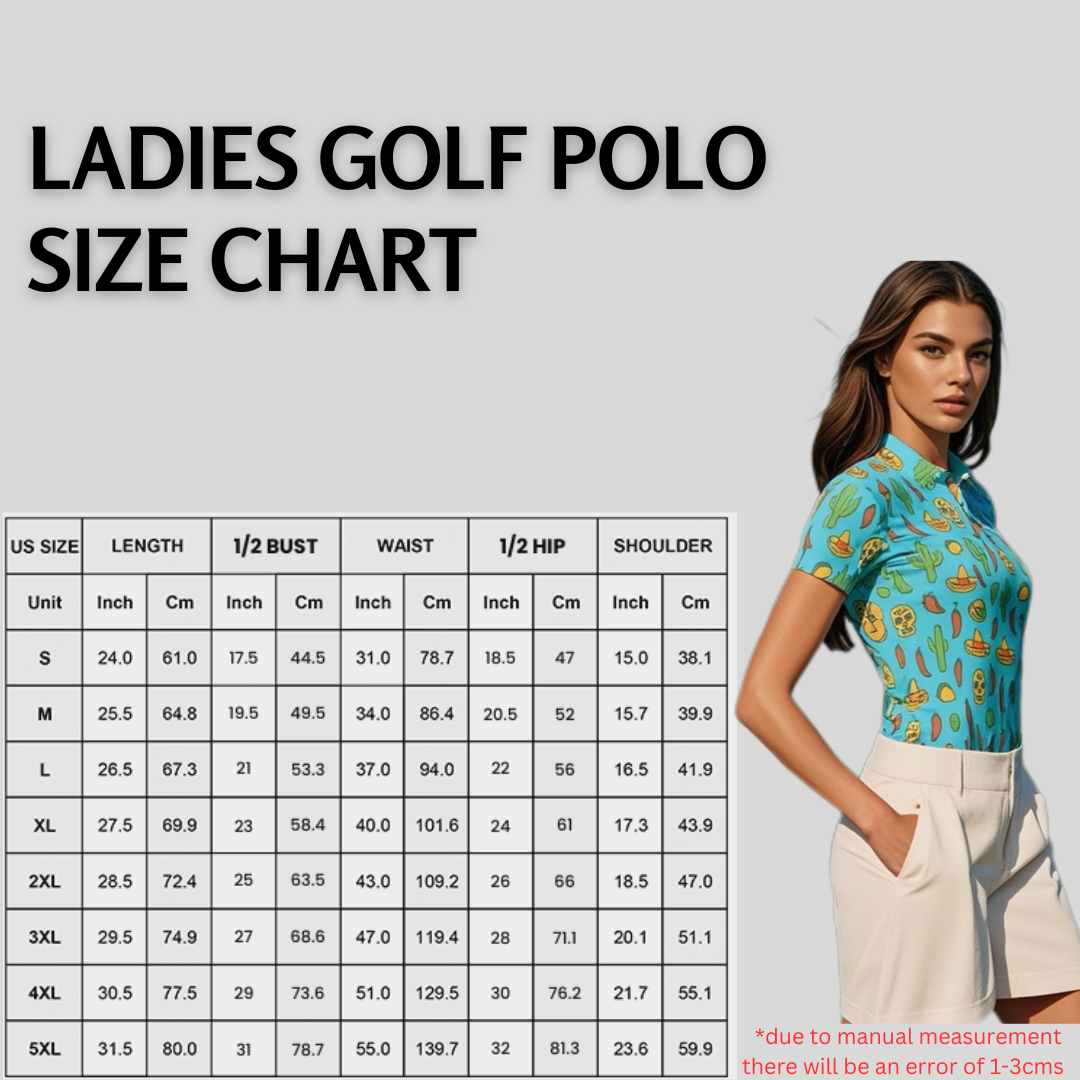 Salsa Swing Women’s Golf Polo Shirt – Lightweight, Moisture-Wicking, Performance Golf Apparel