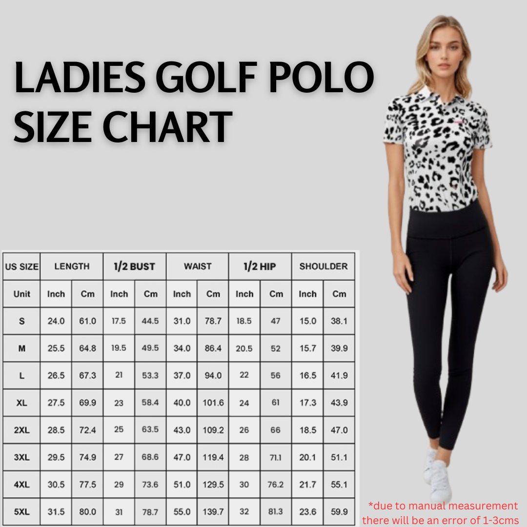 Snow Leopard Women’s Golf Polo – Stylish, Moisture-Wicking, Breathable Ladies Golf Shirt | Unanimous Golf