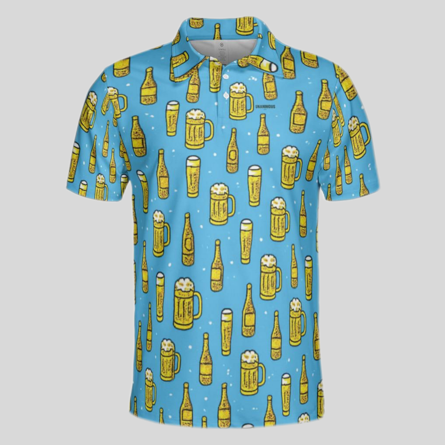 Brewmaster Golf Polo for Men | Premium Beer-Themed Performance Shirt