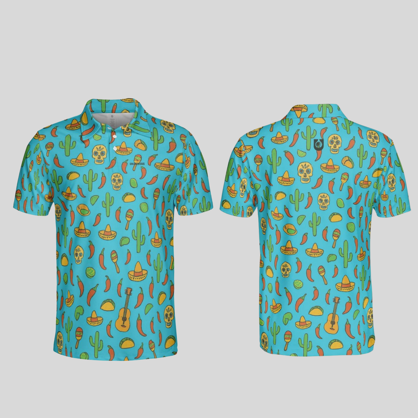Salsa Swing Men’s Golf Polo Shirt – Performance, Moisture-Wicking, Lightweight Golf Apparel”