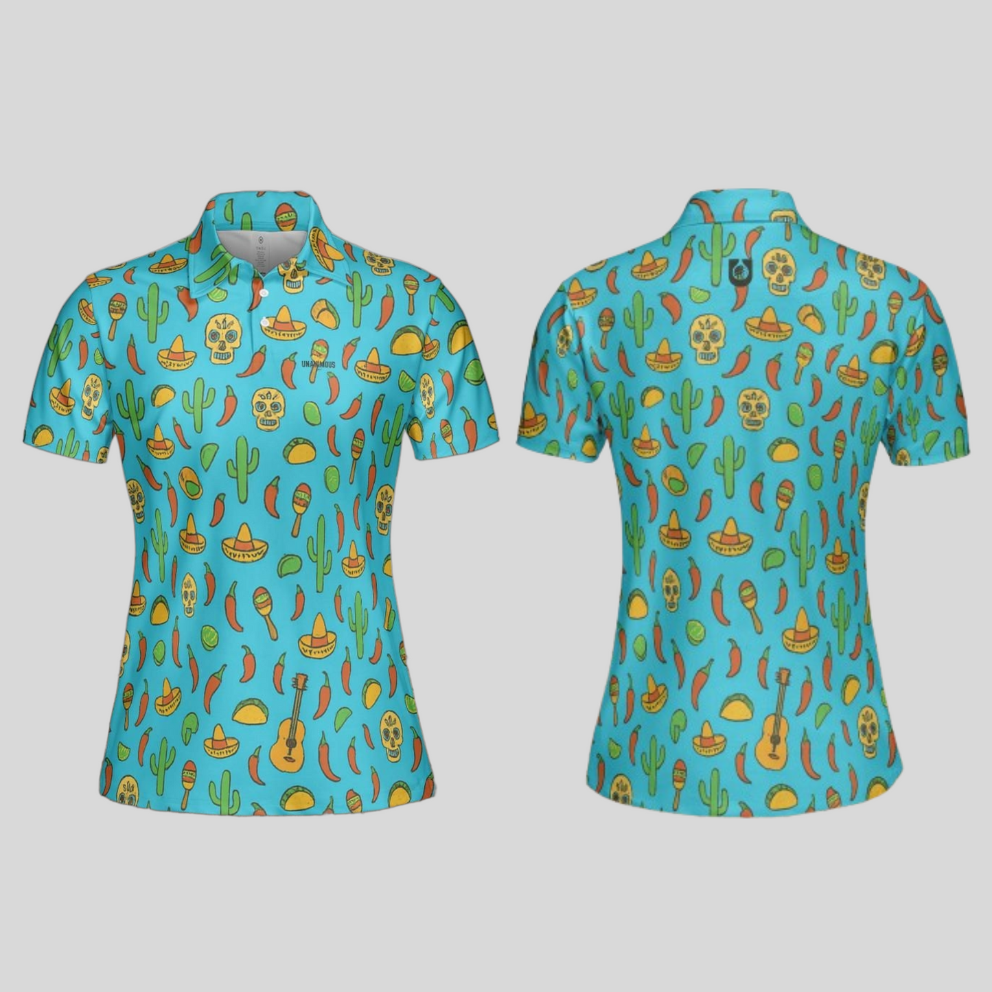 Salsa Swing Women’s Golf Polo Shirt – Lightweight, Moisture-Wicking, Performance Golf Apparel