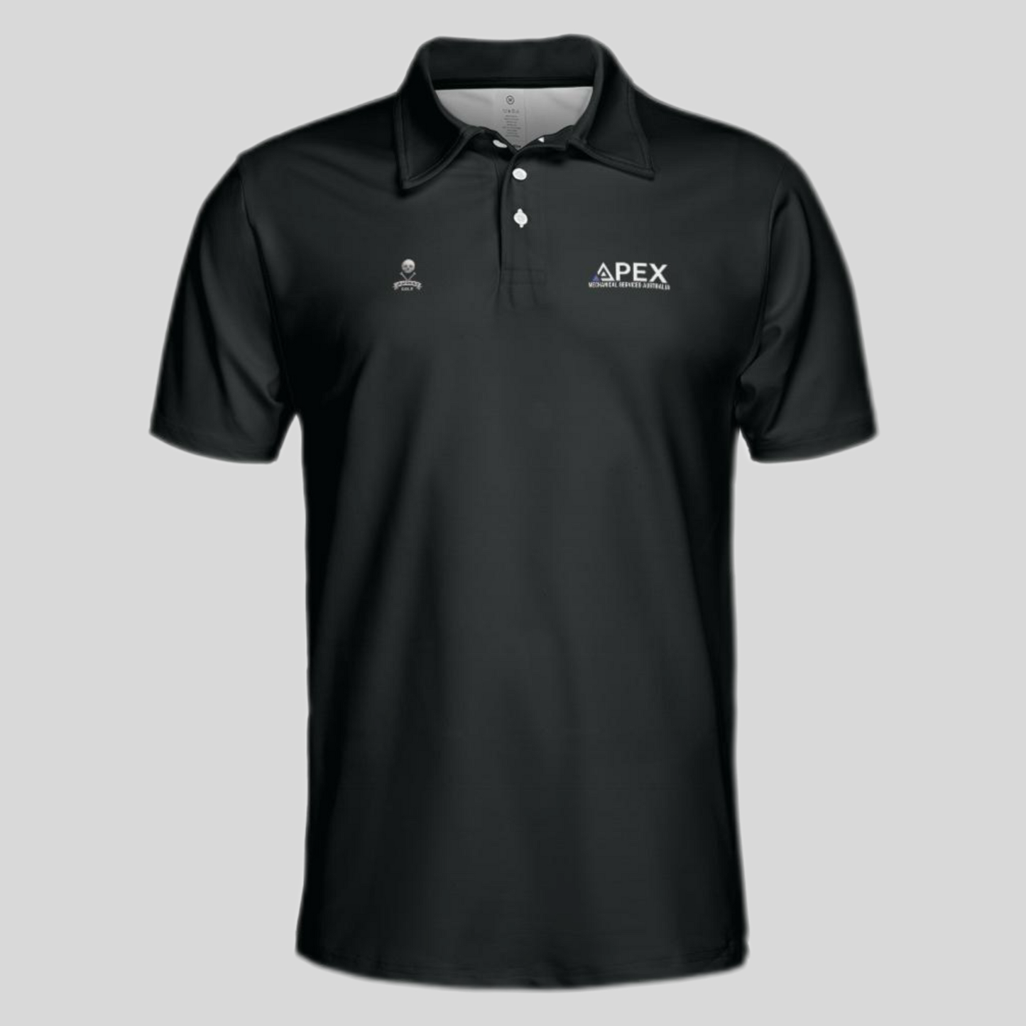 Hand Shandy Golf Polo – Collab with Tantrum Trades & Apex Mechanical | Unanimous Golf