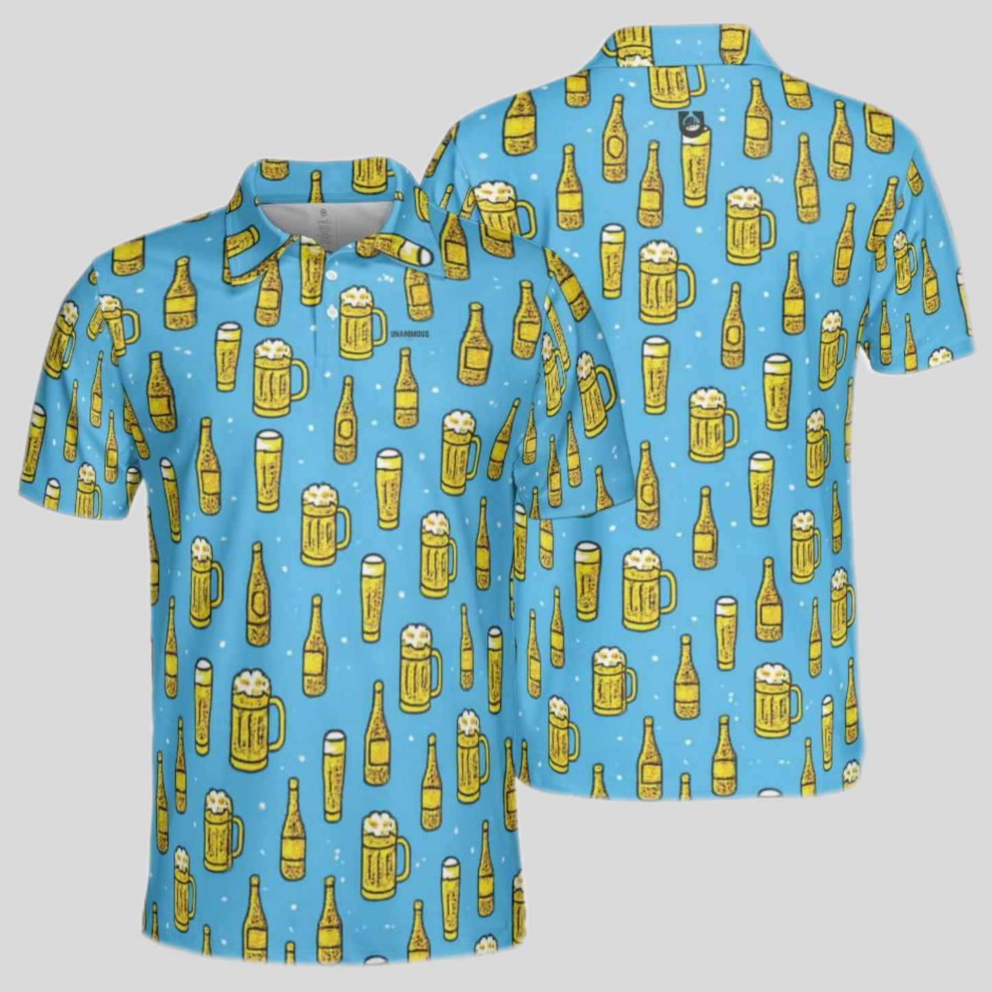 Brewmaster Golf Polo for Men | Premium Beer-Themed Performance Shirt