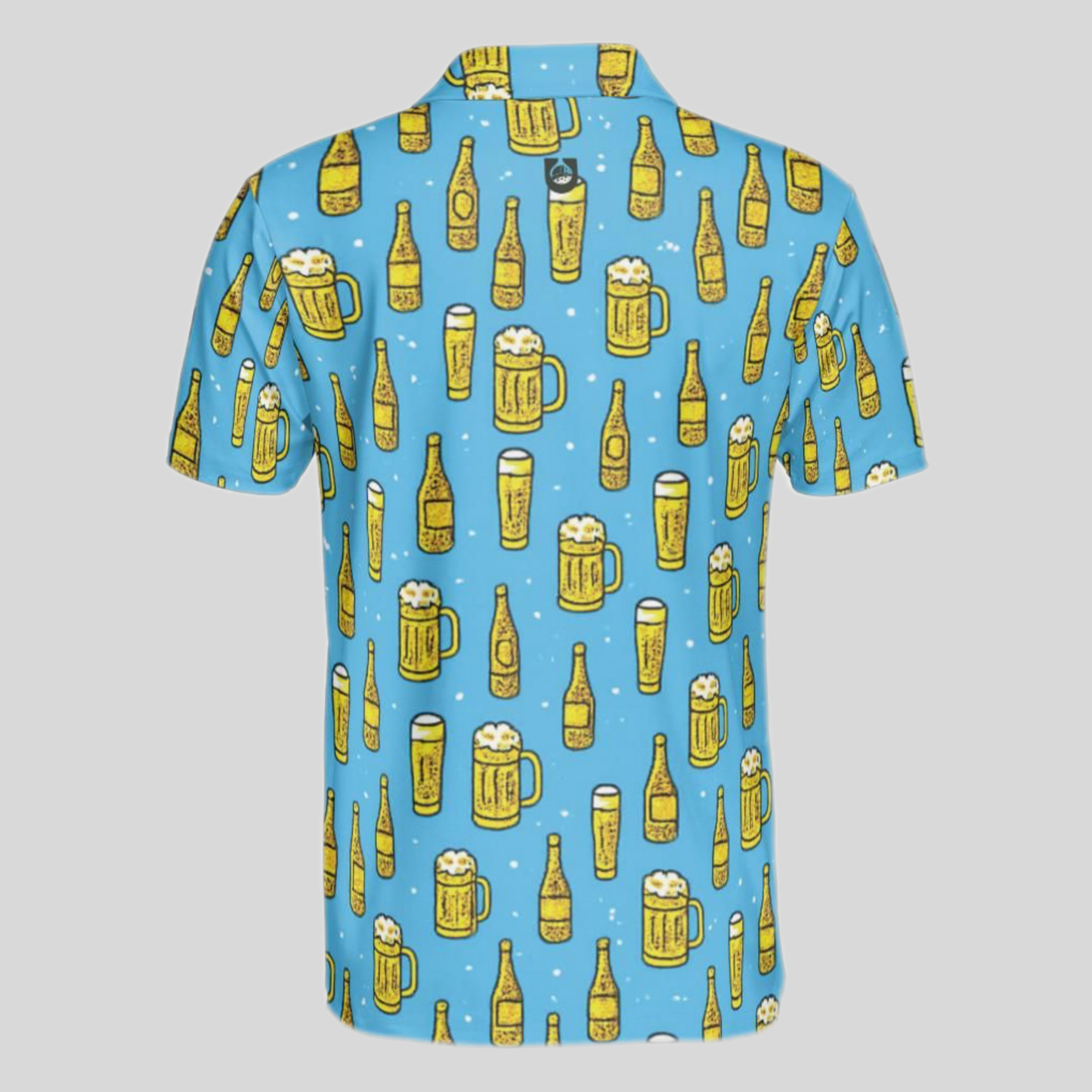 Brewmaster Golf Polo for Men | Premium Beer-Themed Performance Shirt
