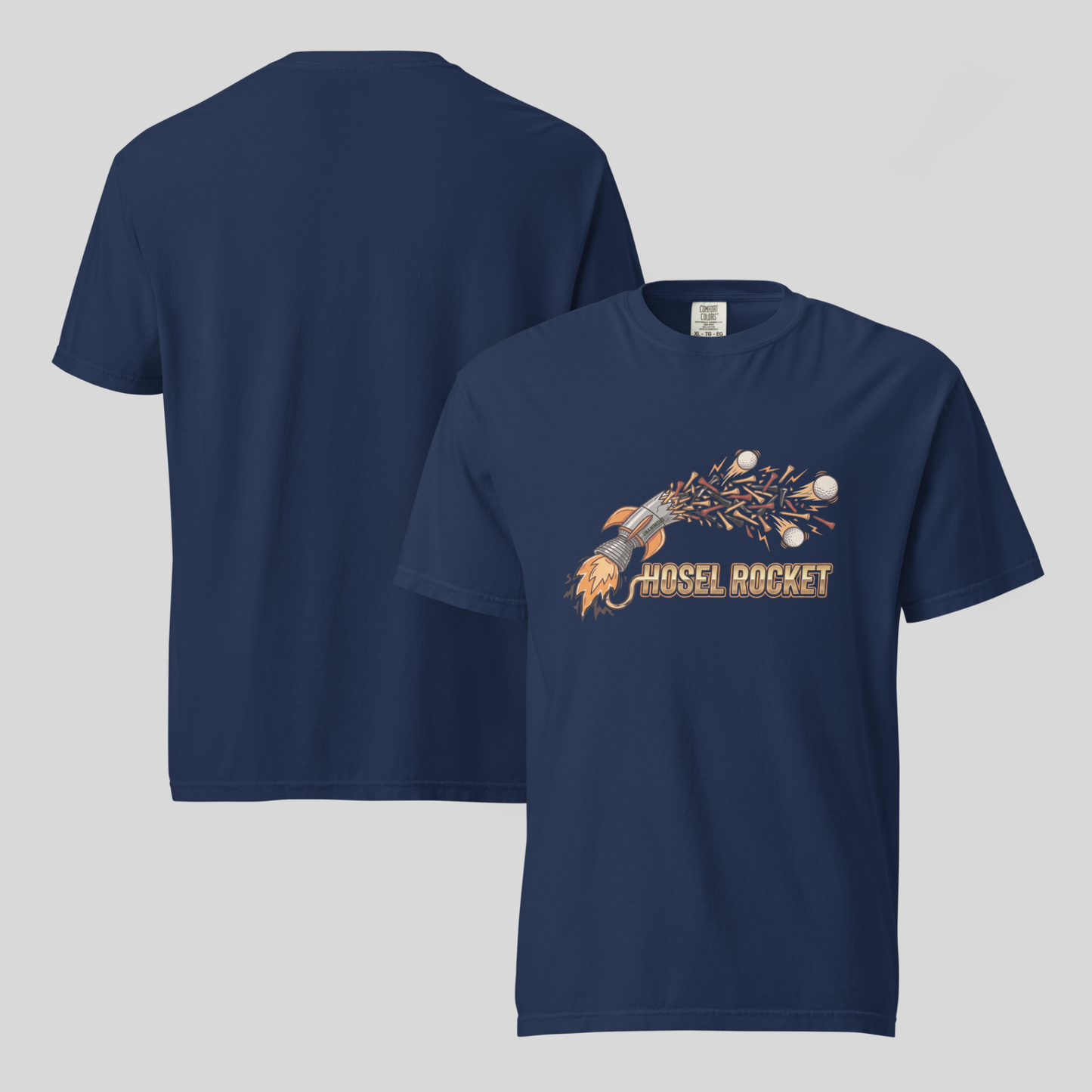 Hosel Rocket Golf T-Shirt – Comfort Colors 1717 Heavyweight Tee
