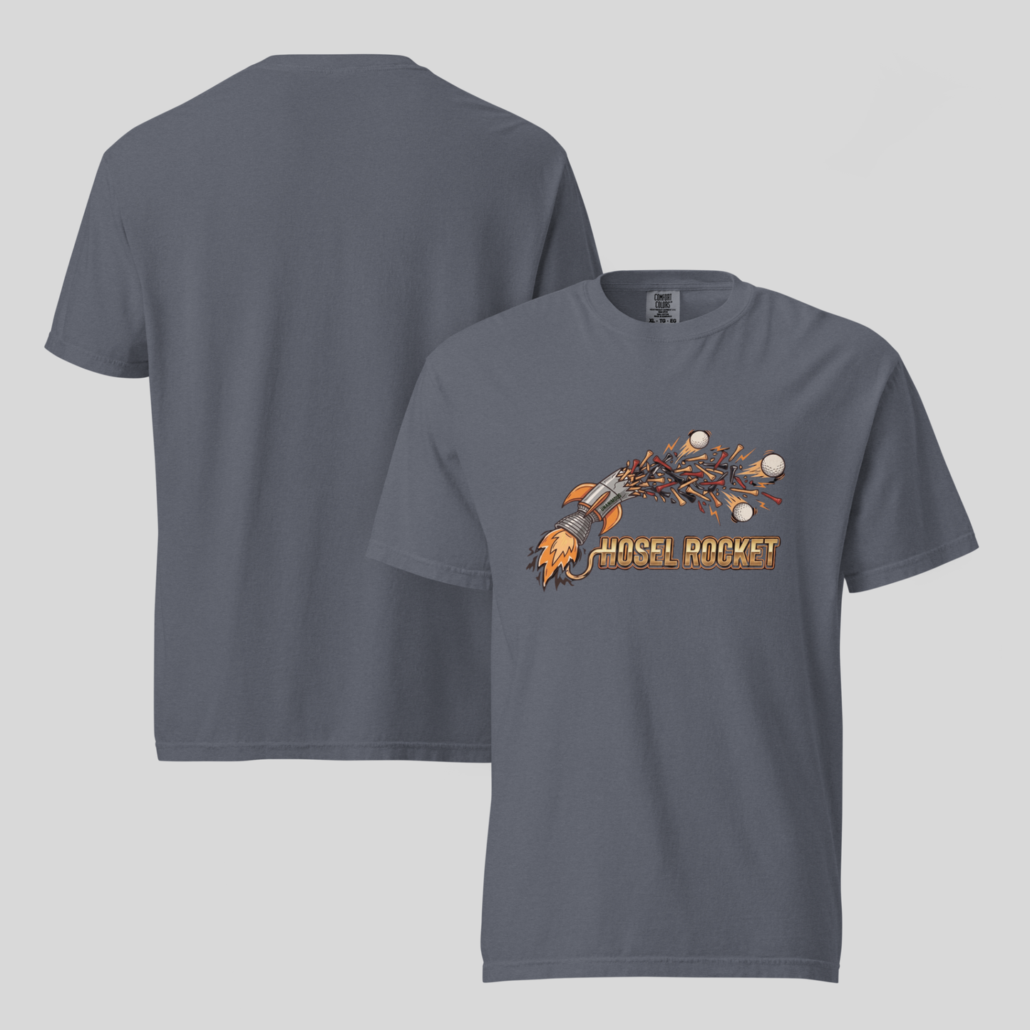 Hosel Rocket Golf T-Shirt – Comfort Colors 1717 Heavyweight Tee