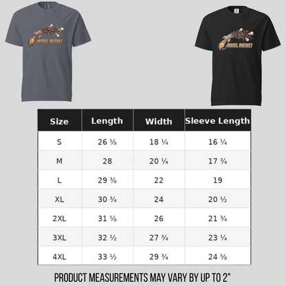 Hosel Rocket Golf T-Shirt – Comfort Colors 1717 Heavyweight Tee