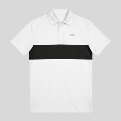 Chest Stripe Golf Polo – Lightweight Performance Fit, 6 Colourways