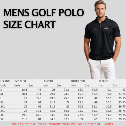 Hand Shandy Golf Polo – Collab with Tantrum Trades & Apex Mechanical | Unanimous Golf