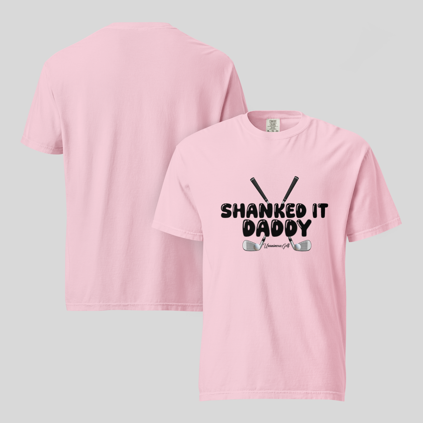 Shanked It Daddy Funny Golf T-Shirt for Women