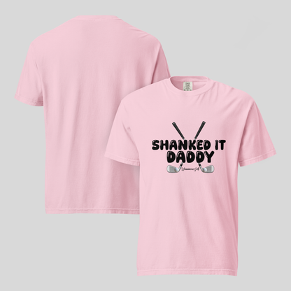 Shanked It Daddy Funny Golf T-Shirt for Women