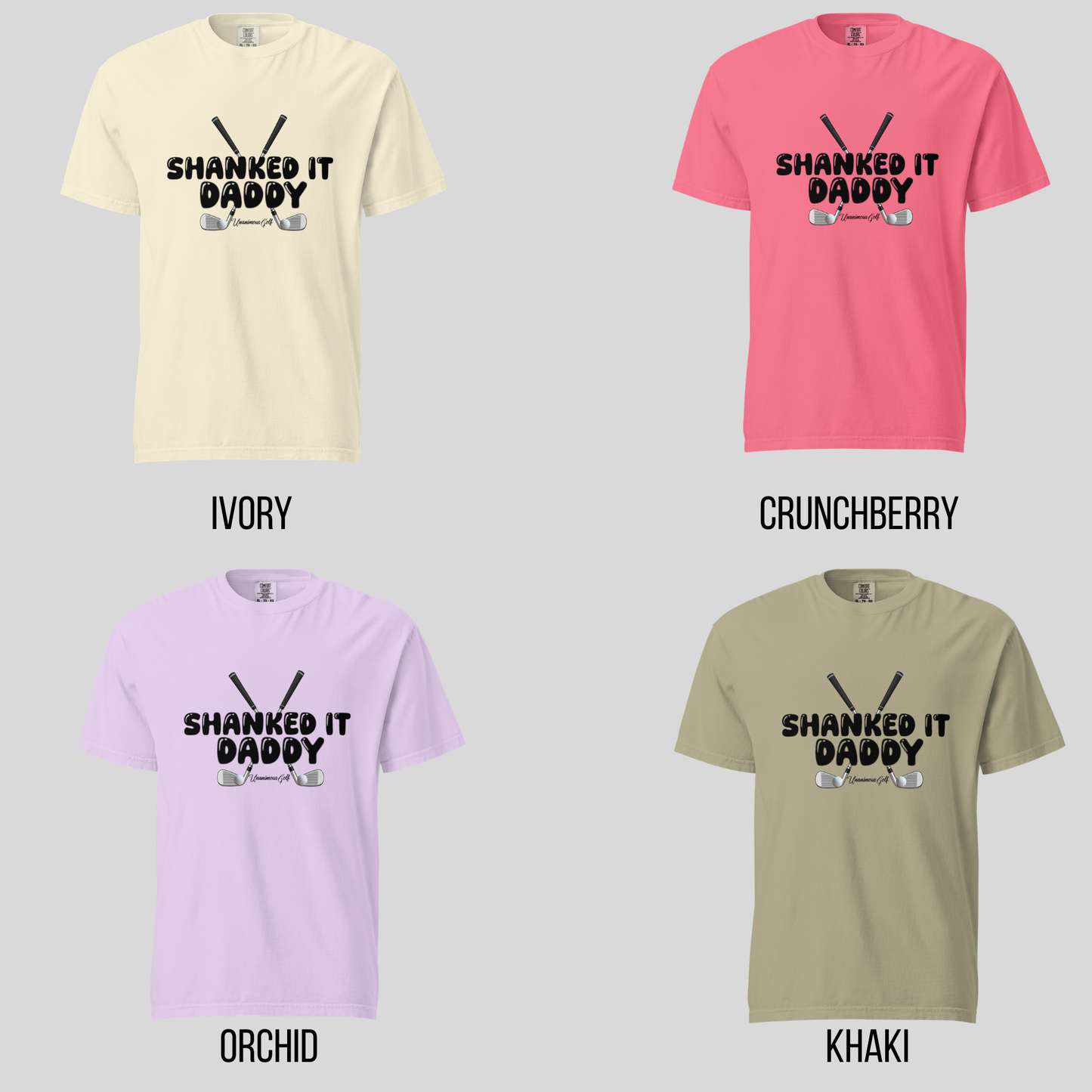 Shanked It Daddy Funny Golf T-Shirt for Women