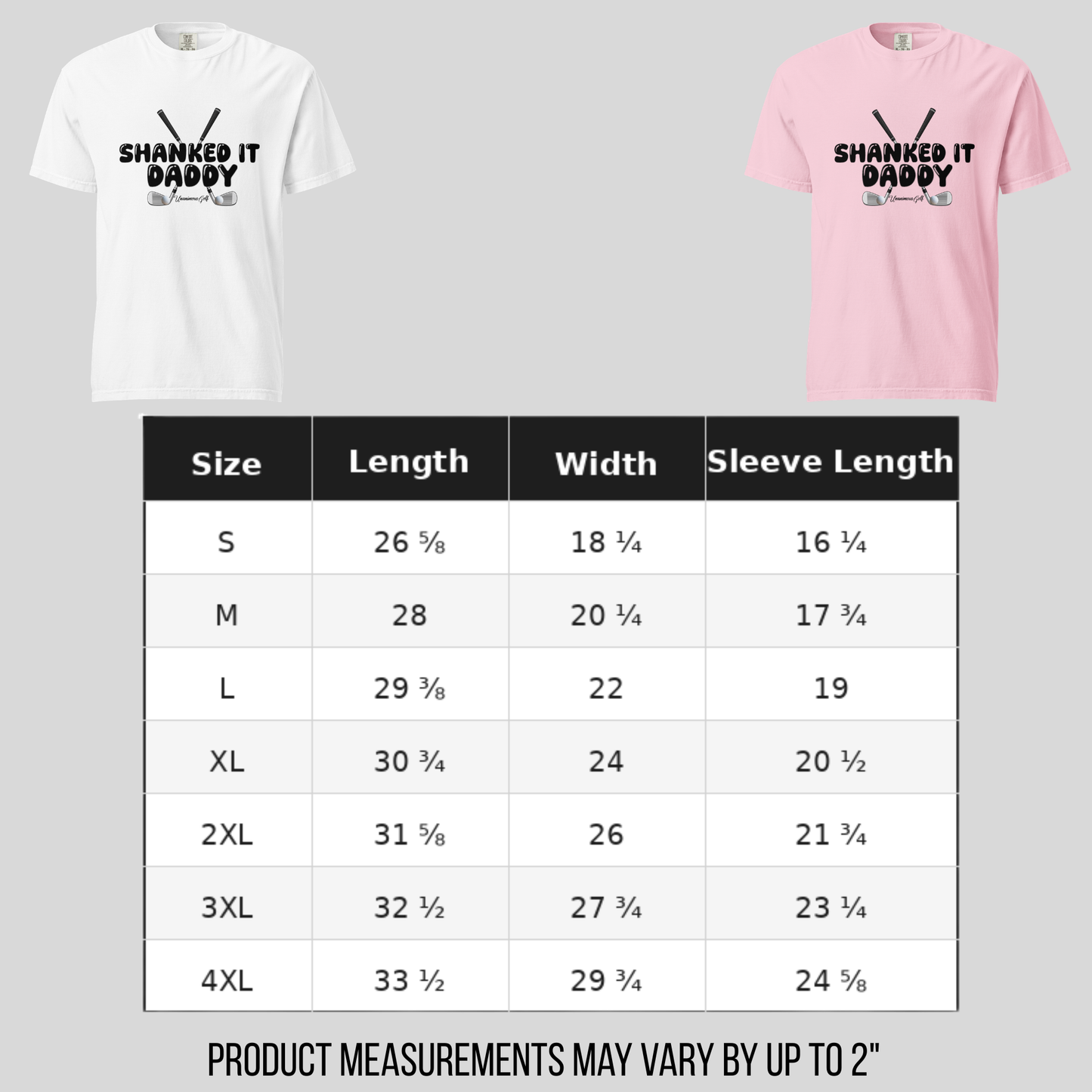 Shanked It Daddy Funny Golf T-Shirt for Women