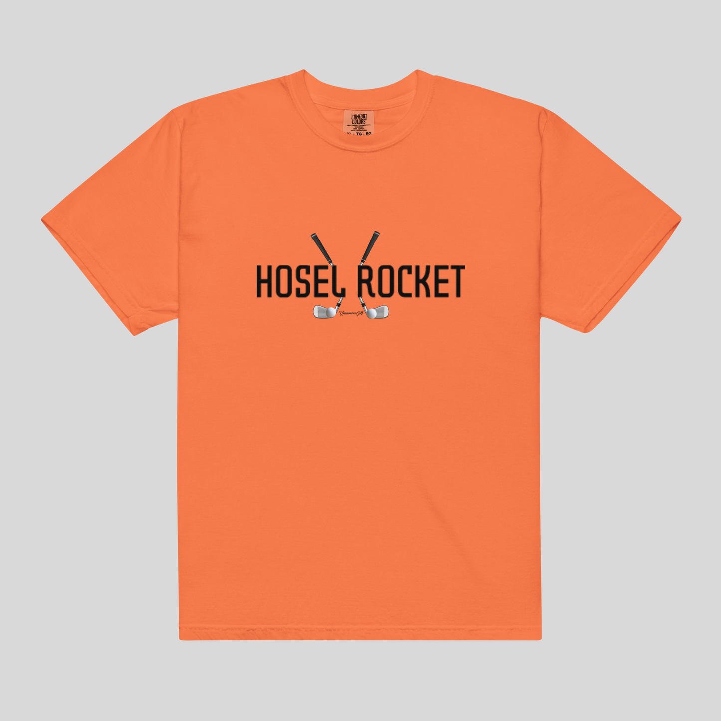 Hosel Rocket Funny Golf Shirt | Comfort Colors Golfer Gift Tee