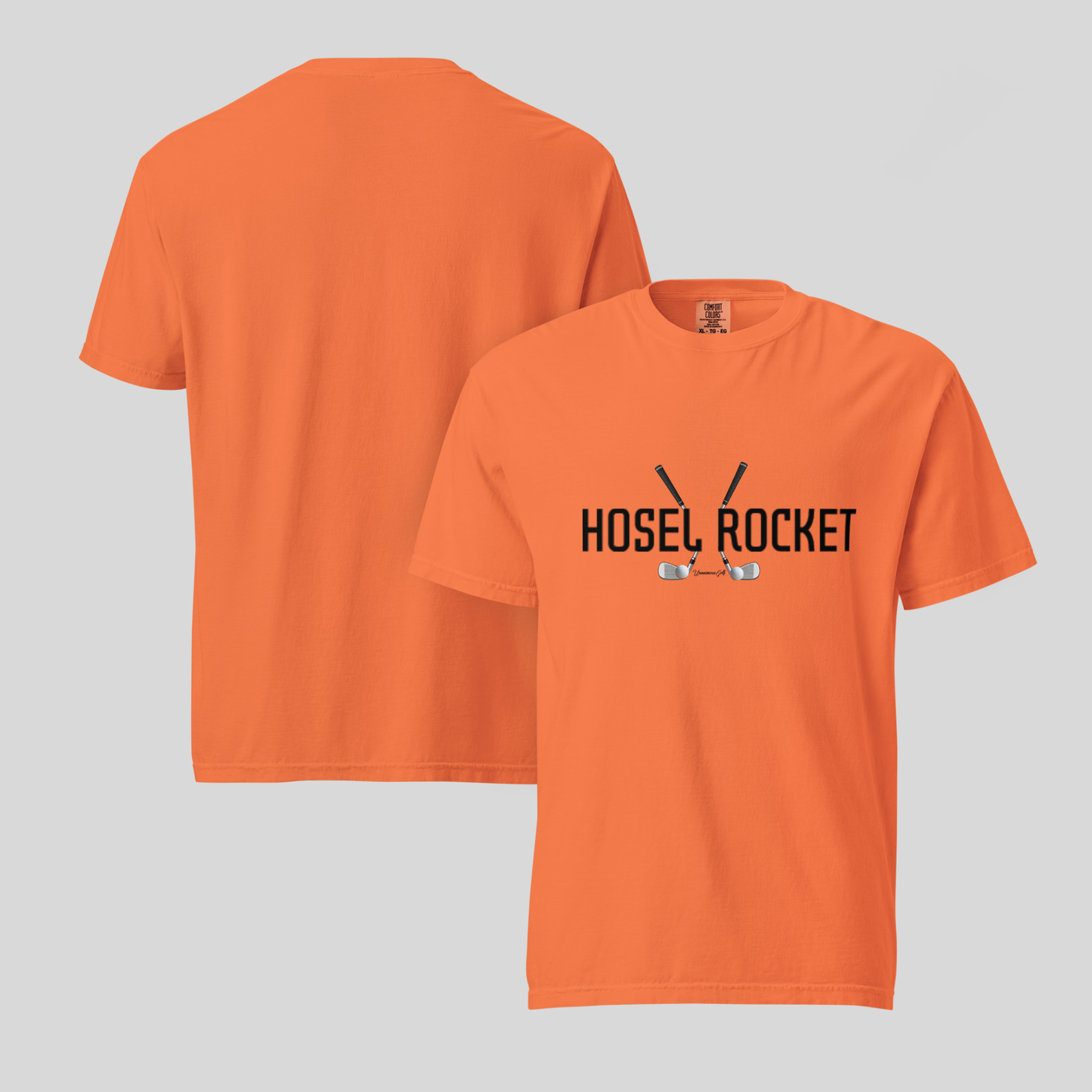 Hosel Rocket Funny Golf Shirt | Comfort Colors Golfer Gift Tee