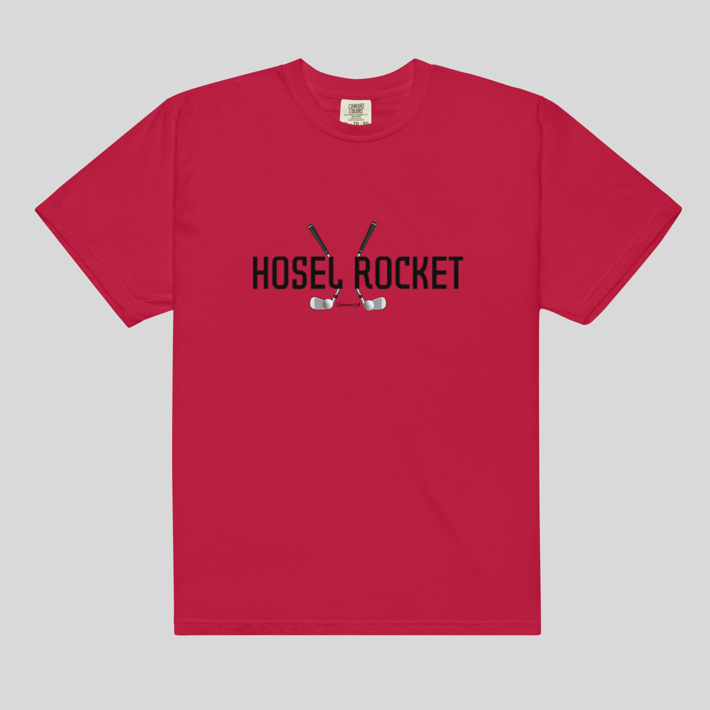 Hosel Rocket Funny Golf Shirt | Comfort Colors Golfer Gift Tee