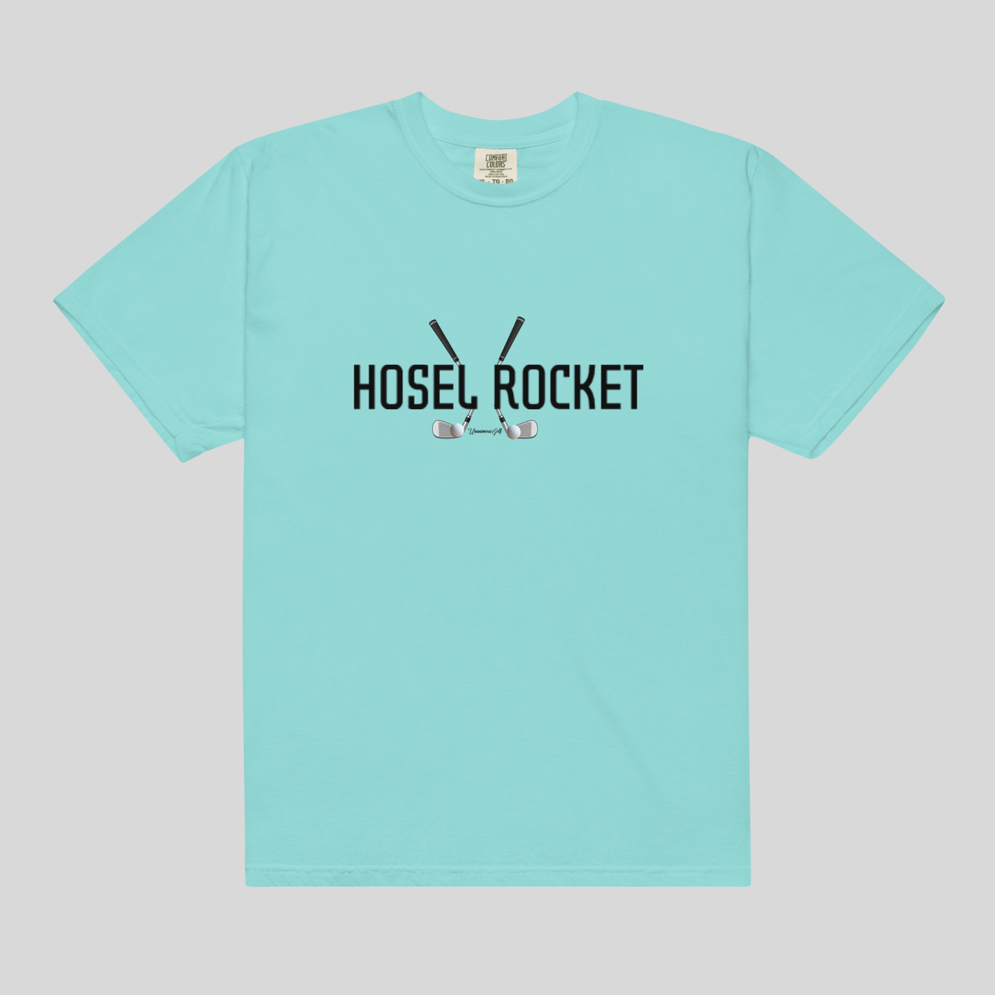 Hosel Rocket Funny Golf Shirt | Comfort Colors Golfer Gift Tee