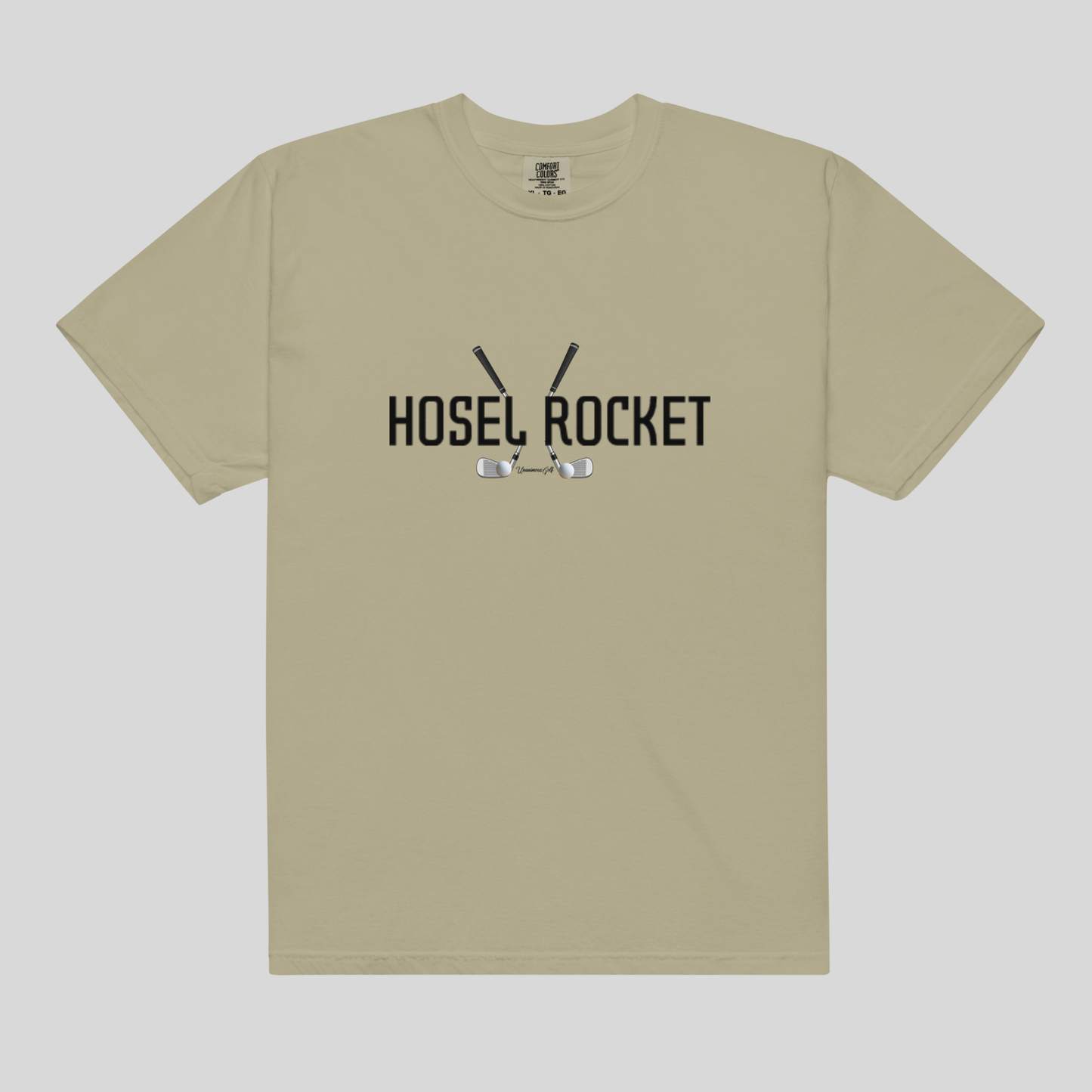 Hosel Rocket Funny Golf Shirt | Comfort Colors Golfer Gift Tee