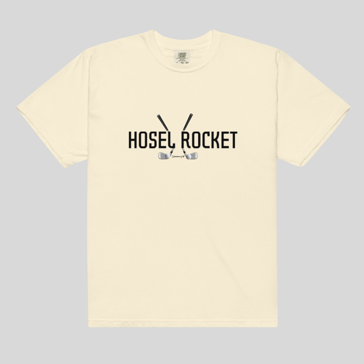 Hosel Rocket Funny Golf Shirt | Comfort Colors Golfer Gift Tee