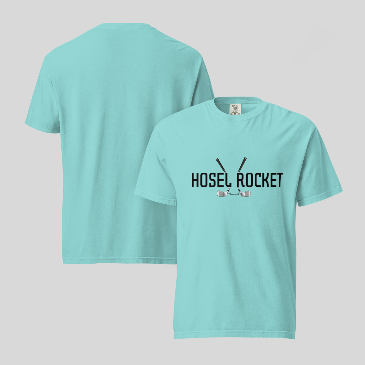 Hosel Rocket Funny Golf Shirt | Comfort Colors Golfer Gift Tee