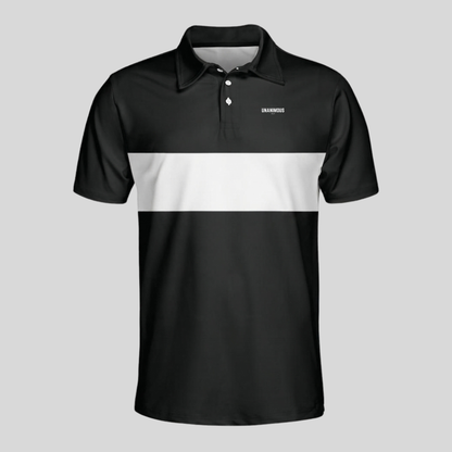 Chest Stripe Golf Polo – Lightweight Performance Fit, 6 Colourways