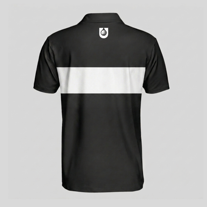 Chest Stripe Golf Polo – Lightweight Performance Fit, 6 Colourways