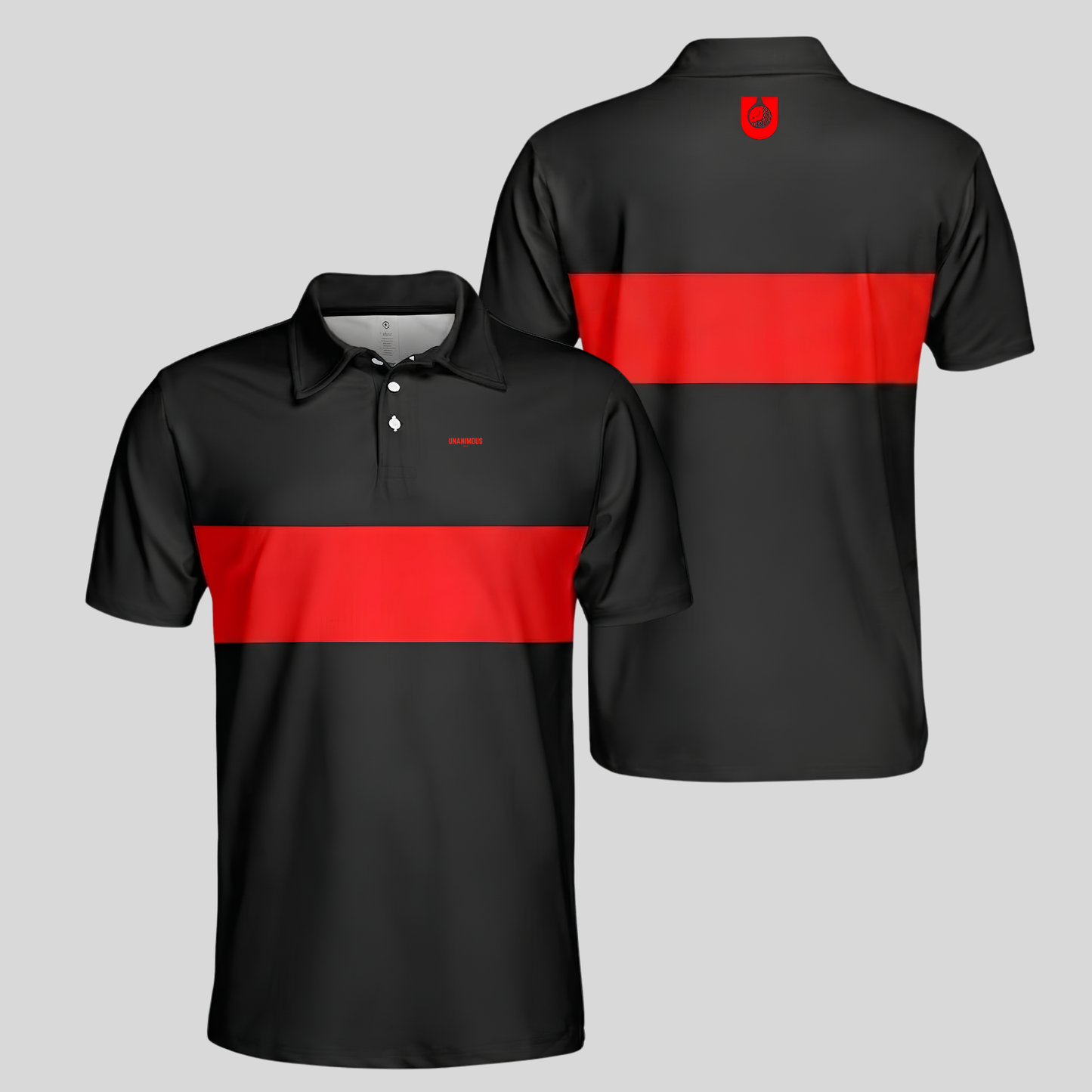 Chest Stripe Golf Polo – Lightweight Performance Fit, 6 Colourways