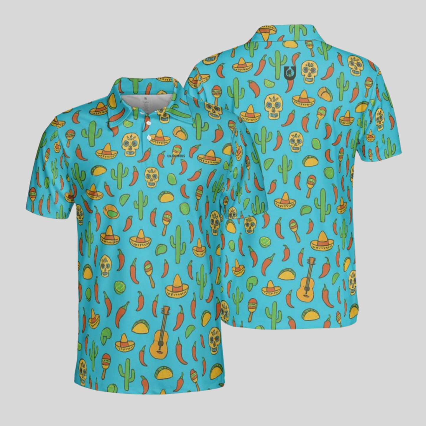 Salsa Swing Men’s Golf Polo Shirt – Performance, Moisture-Wicking, Lightweight Golf Apparel”