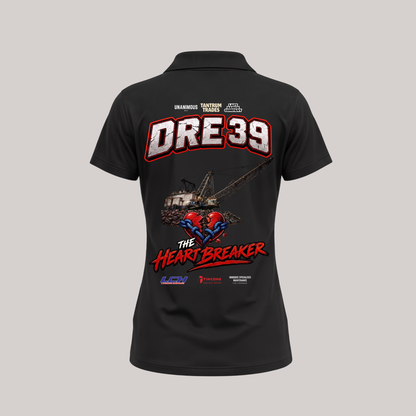 DRE39 "The Heartbreaker" Shutdown Crew Polo – Ladies Mining Dragline polo shirt