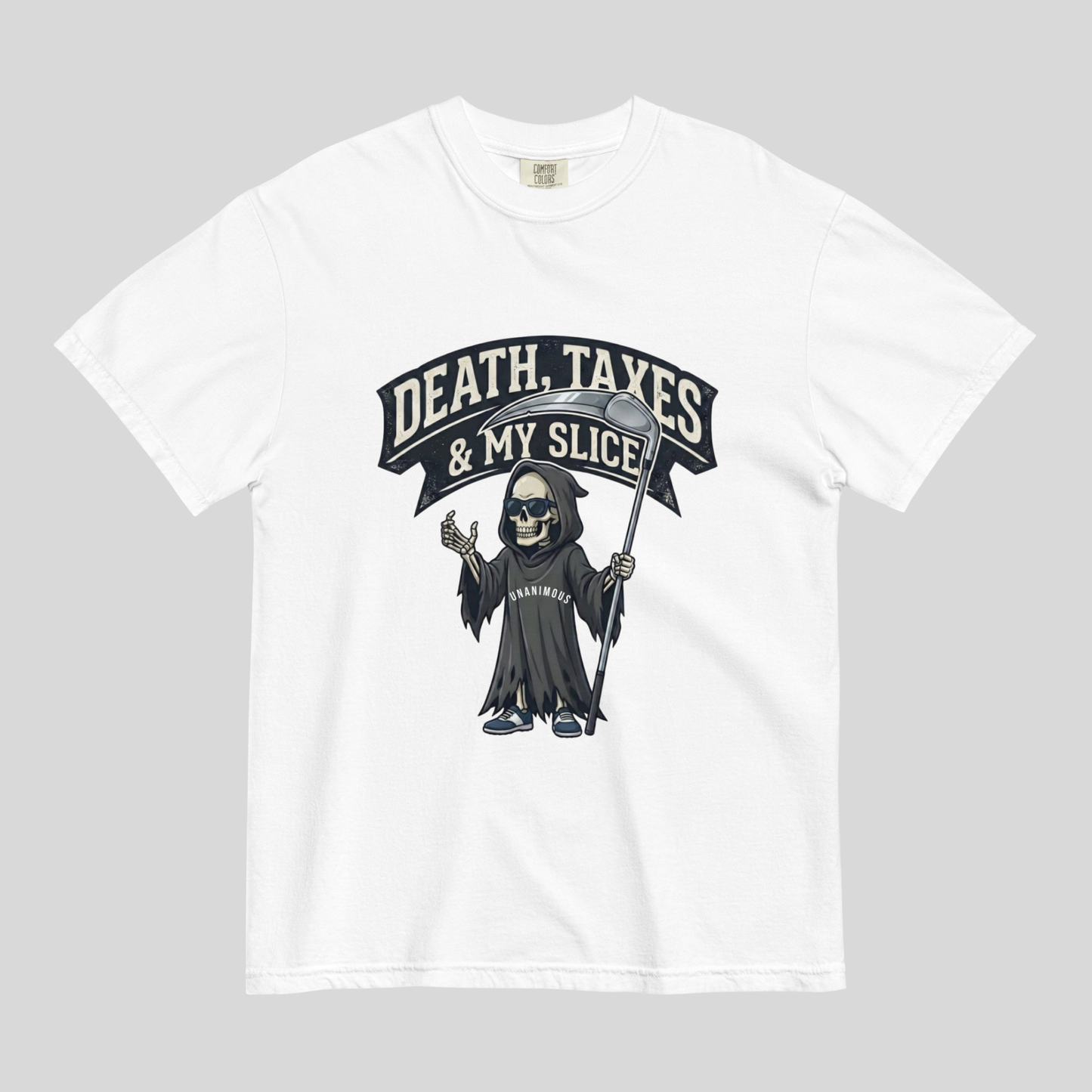 Death, Taxes & My Slice Golf T-Shirt