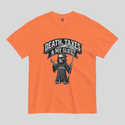 Death, Taxes & My Slice Golf T-Shirt