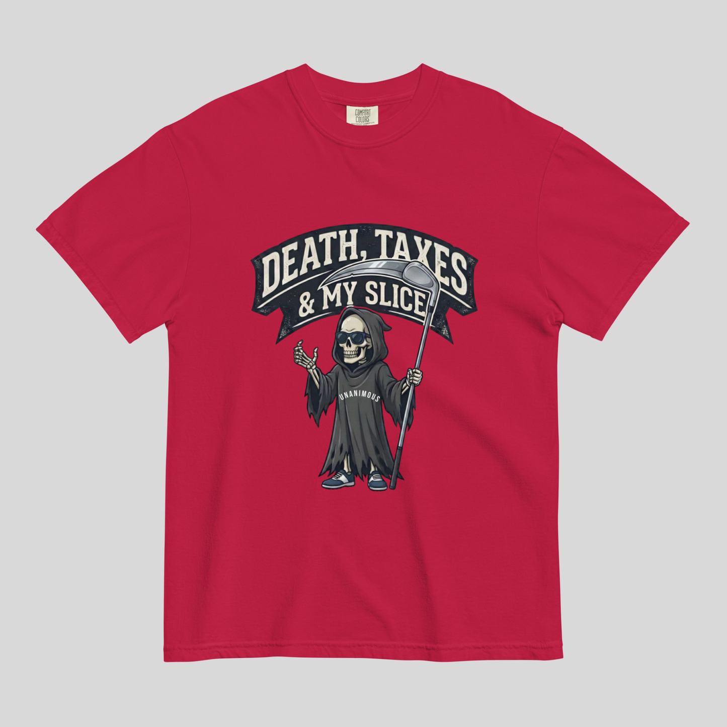 Death, Taxes & My Slice Golf T-Shirt