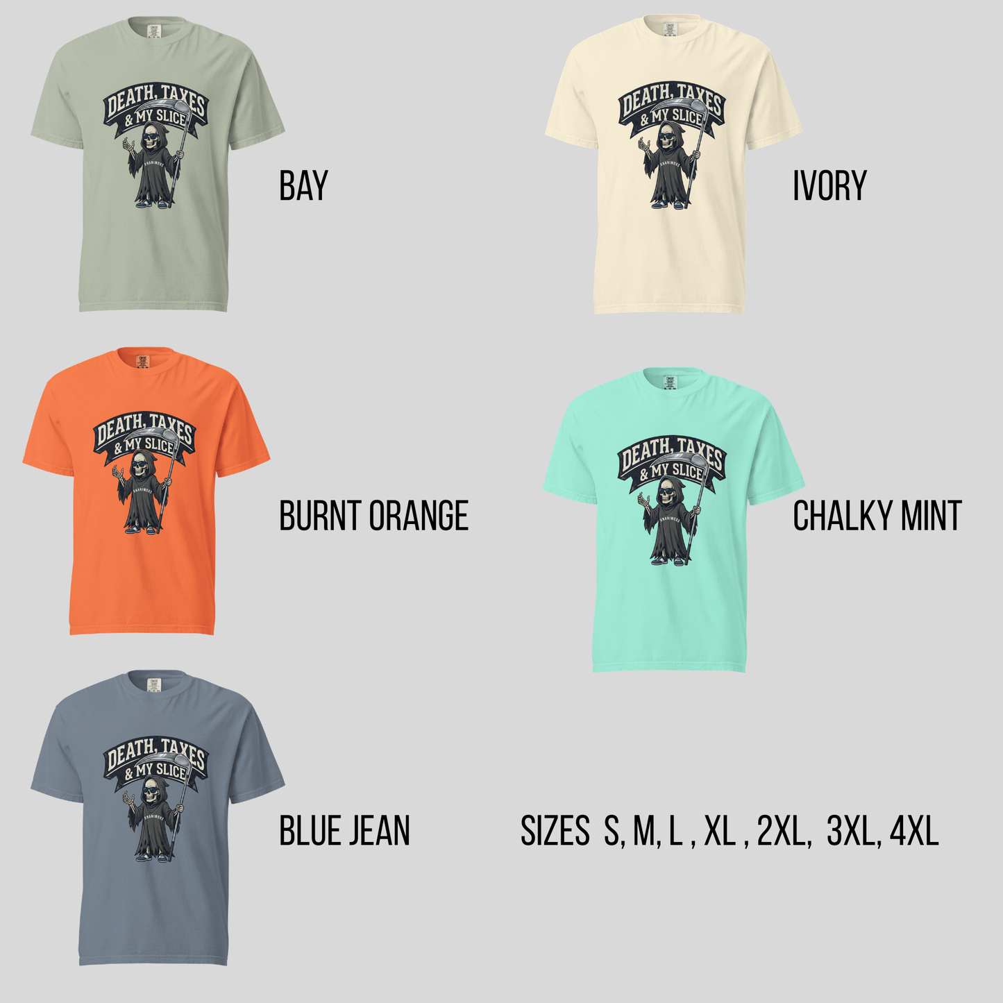 Death, Taxes & My Slice Golf T-Shirt