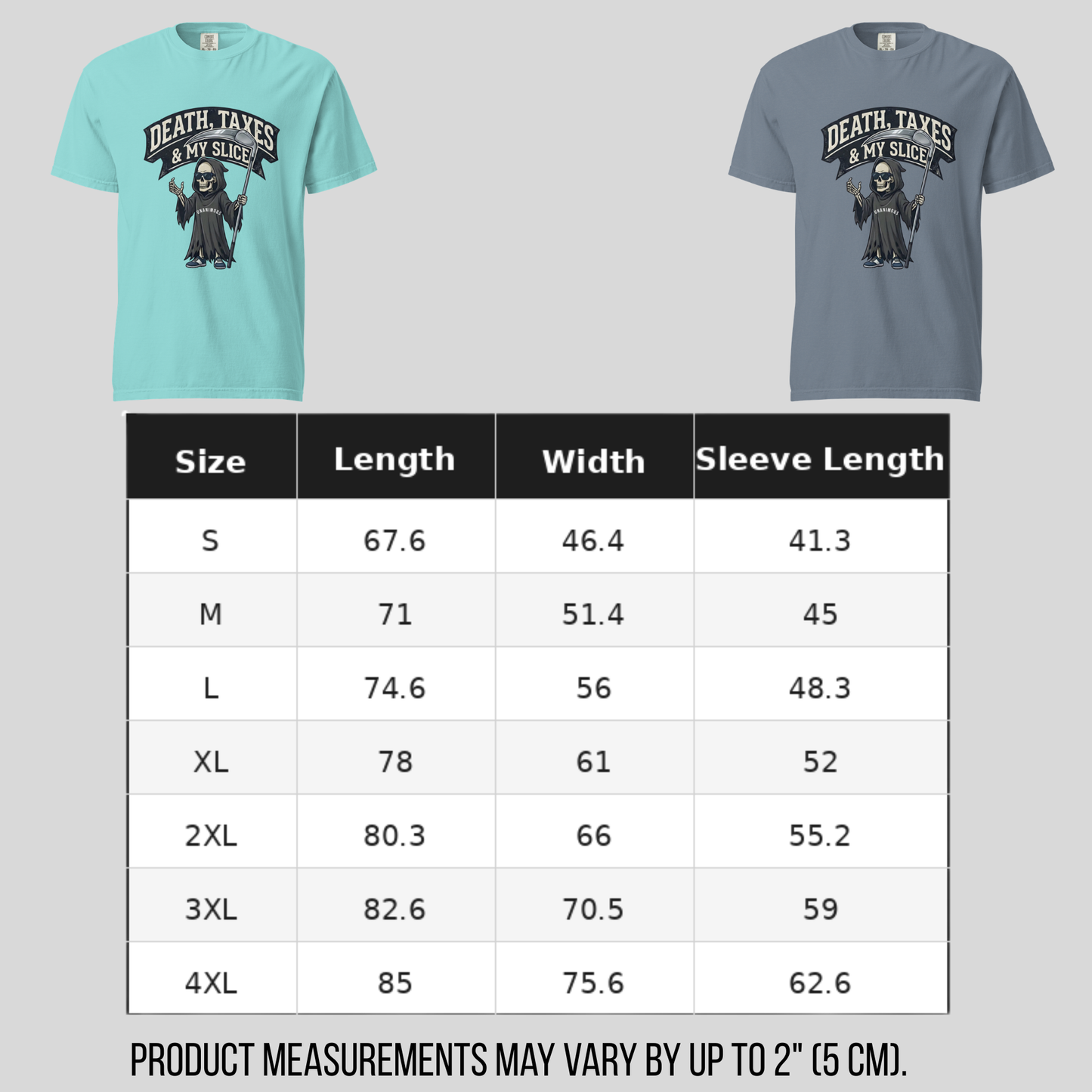 Death, Taxes & My Slice Golf T-Shirt