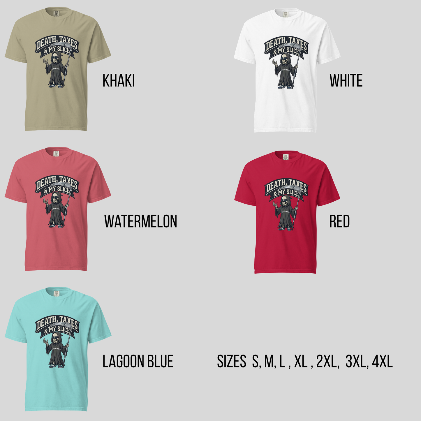 Death, Taxes & My Slice Golf T-Shirt