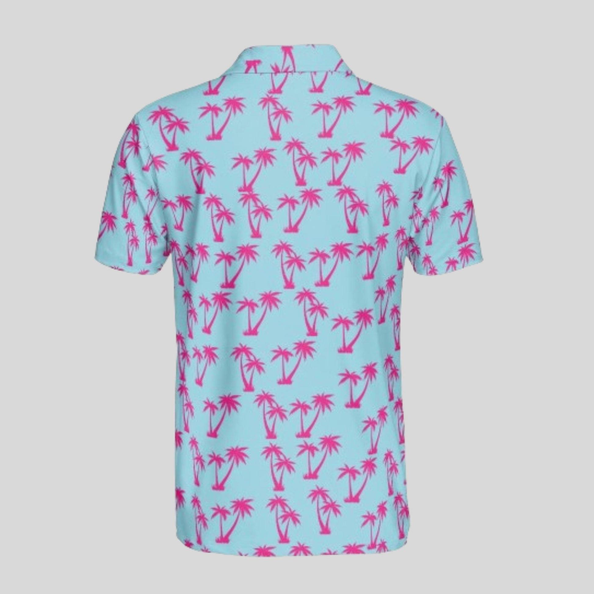 Palm Tree Golf Polo Shirt for men