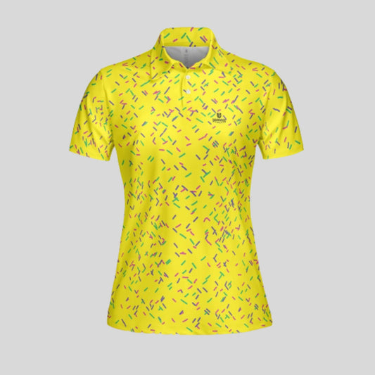 sprinkles Golf Polo Shirt Ladies Fit