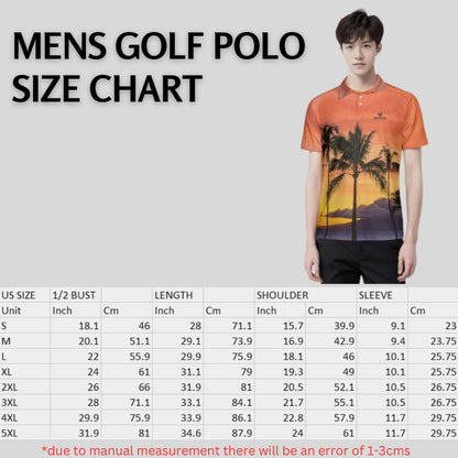 Tropo golf polo shirt for men