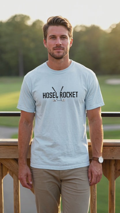 Hosel Rocket Funny Golf Shirt | Comfort Colors Golfer Gift Tee