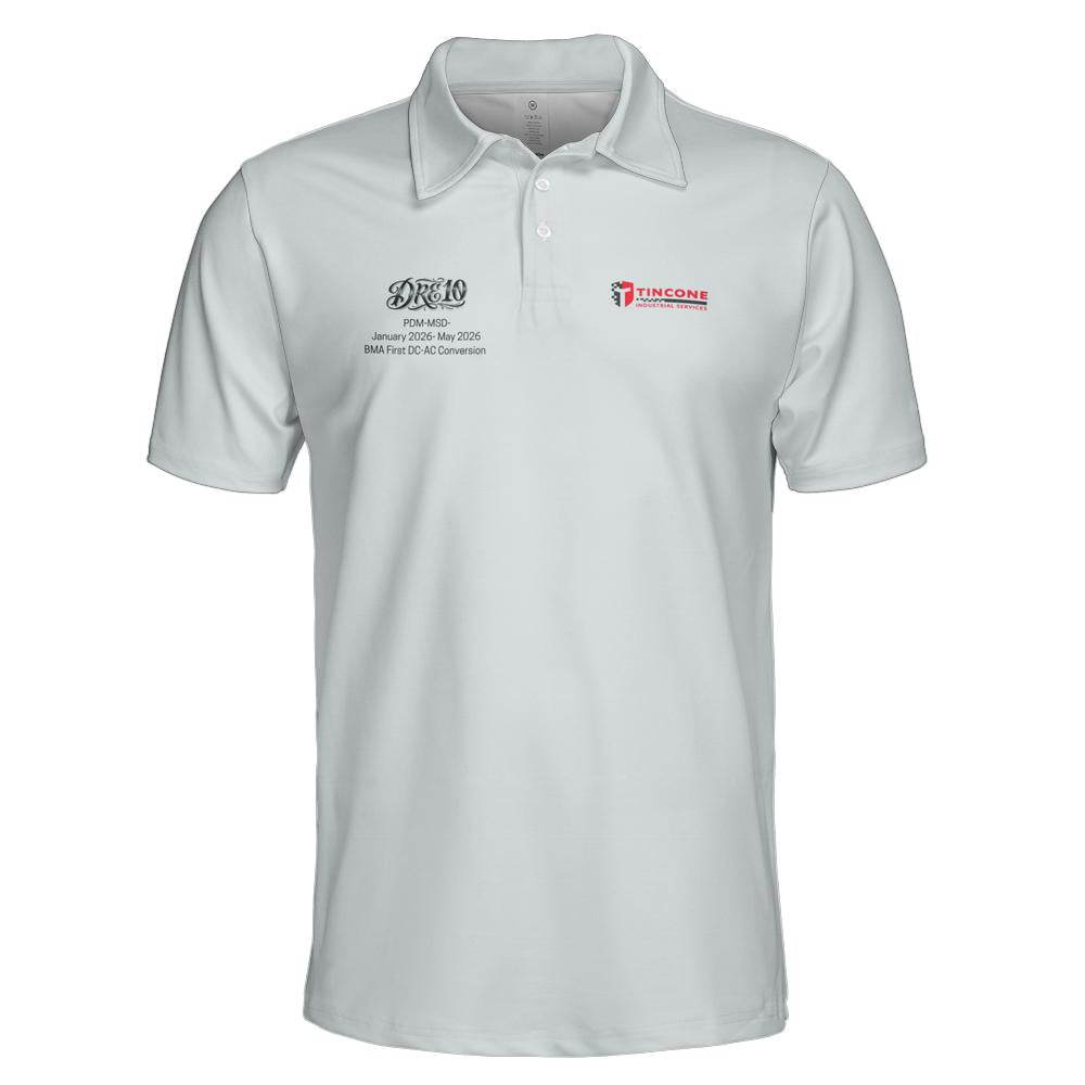 Tincone Dragline 10 Custom Mining Polo Shirt