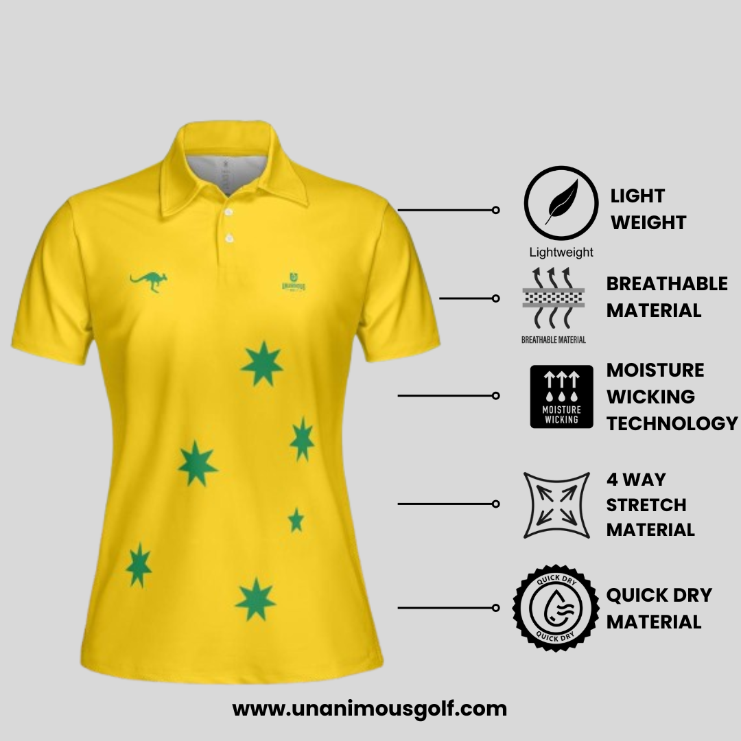Aussie Golf Polo Shirt For Women