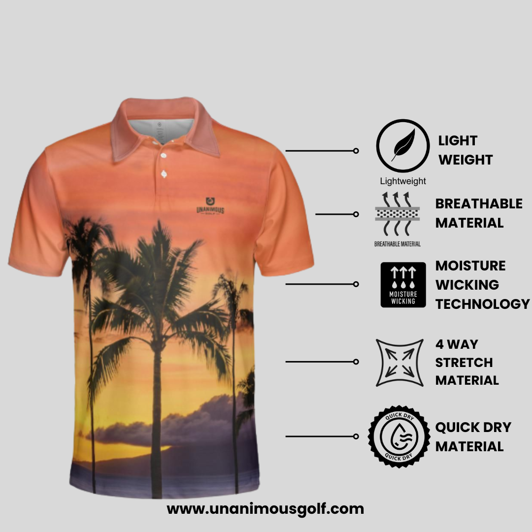 Tropo golf polo shirt for men